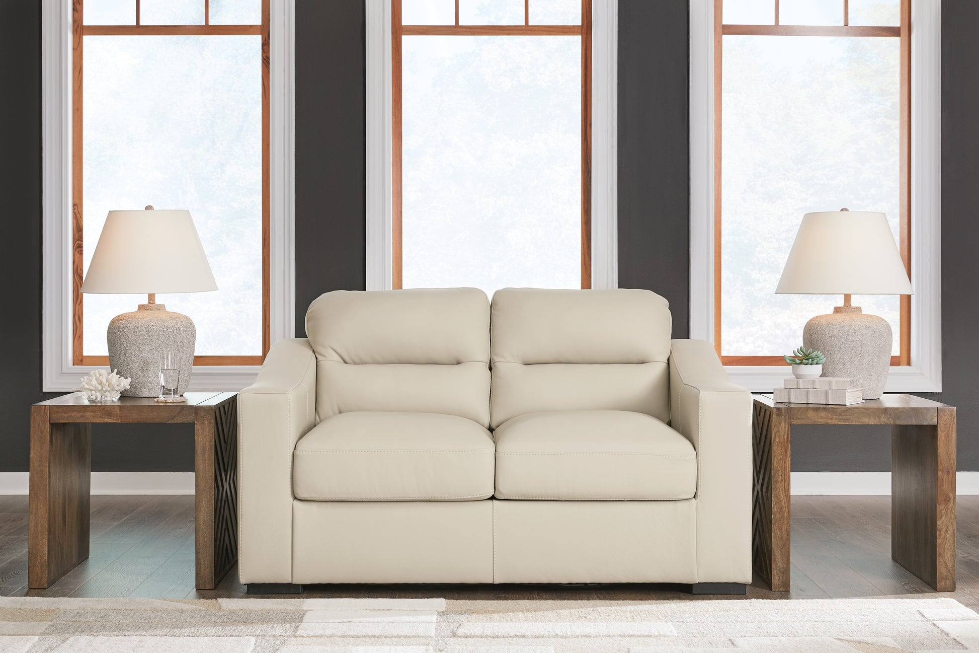 Pines Furniture Outlet - Ashley Furniture - Treasure Trove Living Room - Ottoman / Almond - 1930414