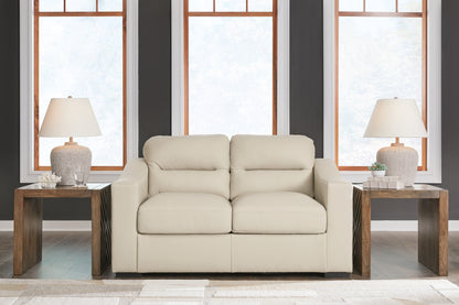 Pines Furniture Outlet - Ashley Furniture - Treasure Trove Living Room - Ottoman / Almond - 1930414