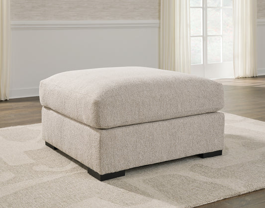 Pines Furniture Outlet - Ashley Furniture - Ballyton Living Room - Oversized Accent Ottoman / Sand - 2510208