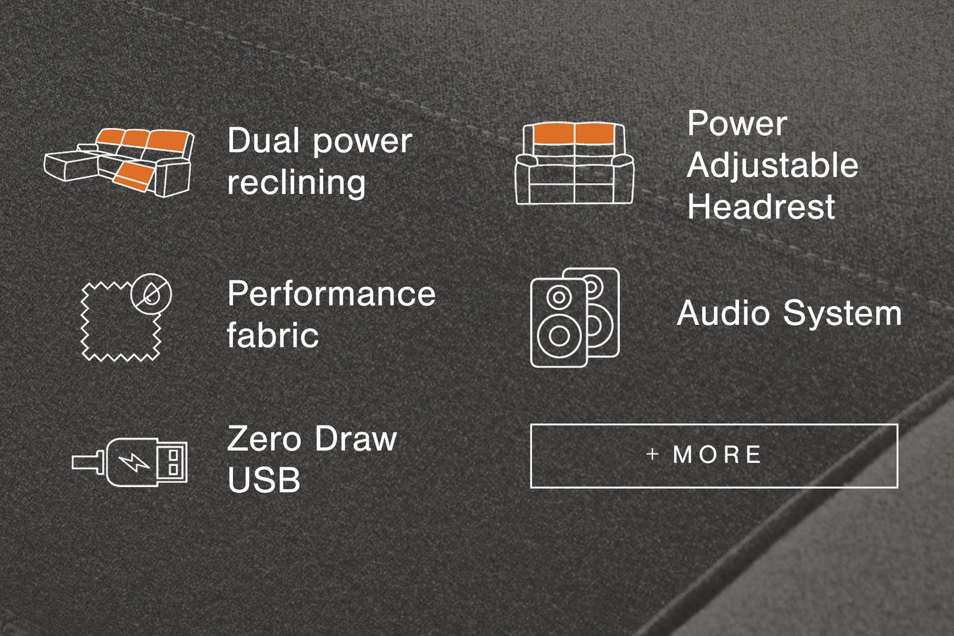 Pines Furniture Outlet - Ashley Furniture - ModMax II Sectional - 7-Piece Power Reclining Sectional with Chaise / Salt and Pepper - 65906S7