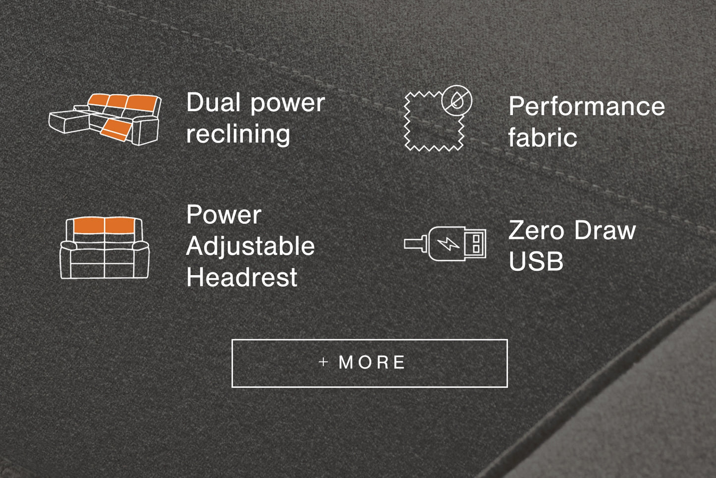 Pines Furniture Outlet - Ashley Furniture - ModMax II Sectional - 6-Piece Power Reclining Sectional with Chaise / Salt and Pepper - 65906S6