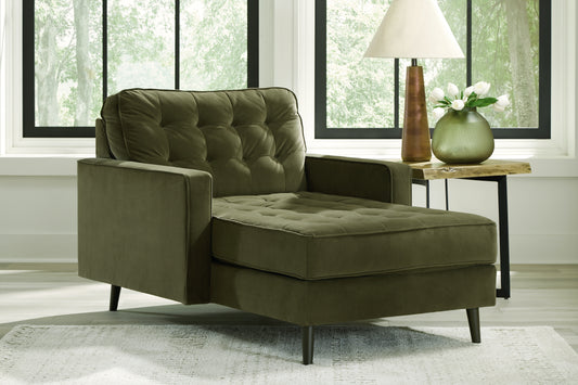 Pines Furniture Outlet - Ashley Furniture - Reveon Lakes Living Room - Sofa / Olive - 2640438