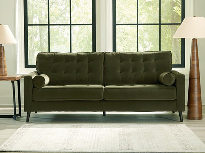Pines Furniture Outlet - Ashley Furniture - Reveon Lakes Living Room - Sofa / Olive - 2640438