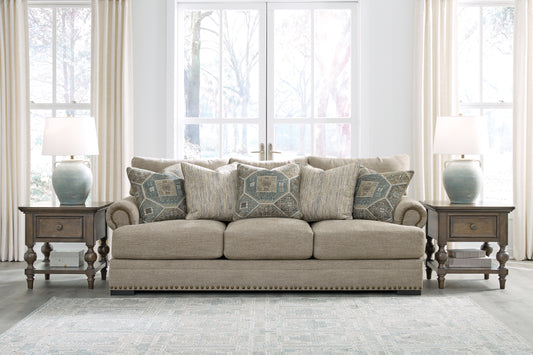 Pines Furniture Outlet - Ashley Furniture - Galemore Living Room - Sofa / Quarry - 2700438
