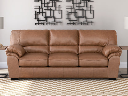 Pines Furniture Outlet - Ashley Furniture - WillowBend Living Room - Sofa / Caramel - PC2770438