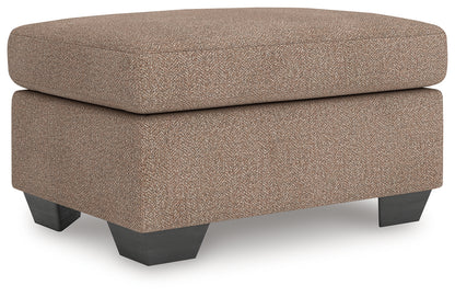 Pines Furniture Outlet - Ashley Furniture - Triston-Peaks Living Room - Ottoman / Suede - 3020414