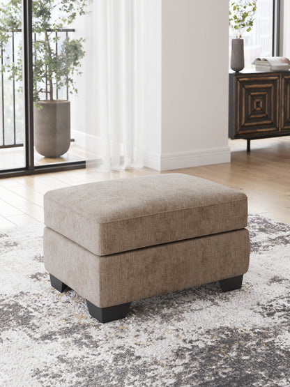 Pines Furniture Outlet - Ashley Furniture - Olten Living Room - Ottoman / Mocha - 3130414