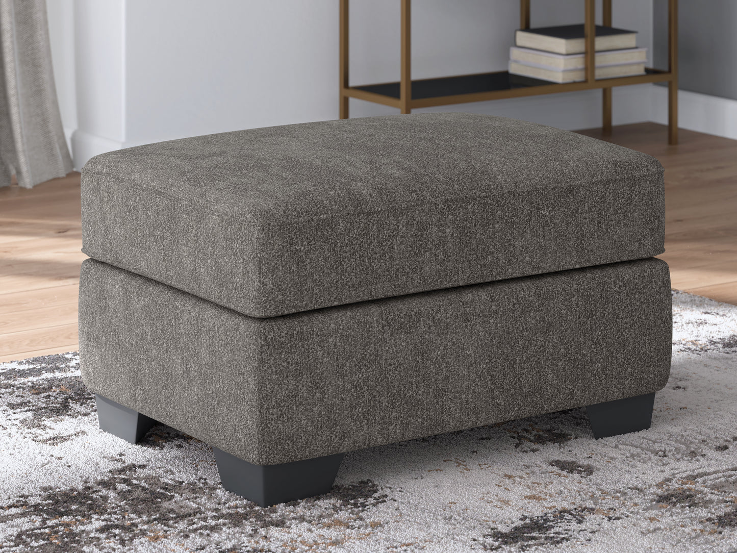 Pines Furniture Outlet - Ashley Furniture - Olten Living Room - Ottoman / Graphite - 3130514