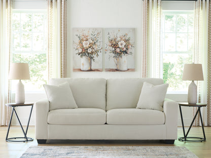 Pines Furniture Outlet - Ashley Furniture - Greenbriar Living Room - Sofa / Ivory - PC3200638