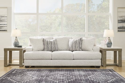 Pines Furniture Outlet - Ashley Furniture - Brebryan Living Room - Sofa / Flannel - 3440138