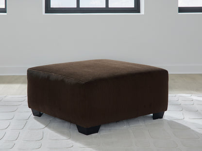 Pines Furniture Outlet - Ashley Furniture - Kimlee Living Room - Oversized Accent Ottoman / Chocolate - PC3560308