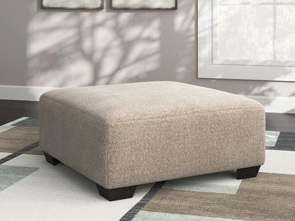 Pines Furniture Outlet - Ashley Furniture - Newellen Living Room - Oversized Accent Ottoman / Hemp - 4840408