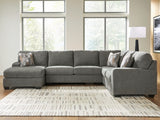 RAF 3-Piece Sleeper Sectional with Chaise