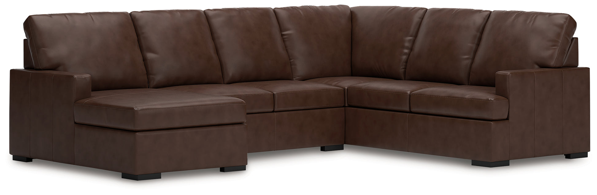 Pines Furniture Outlet - Ashley Furniture - McDowlan Sectional - RAF 3-Piece Sectional with Chaise / Coffee - PC48504S2