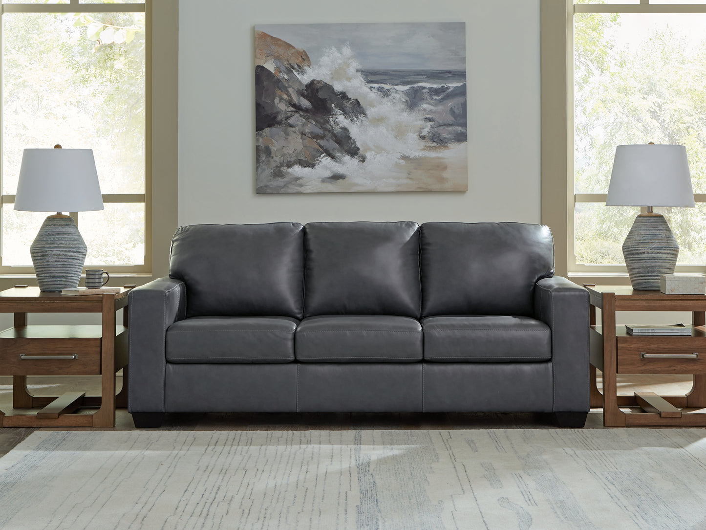 Pines Furniture Outlet - Ashley Furniture - Bolsena Living Room - Sofa / Admiral - 5560438