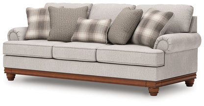 Pines Furniture Outlet - Ashley Furniture - Clearbrooke Living Room - Sofa / Sandstone - PC5680338