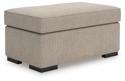 Pines Furniture Outlet - Ashley Furniture - Sararose Living Room - Ottoman / Heather - 5710214