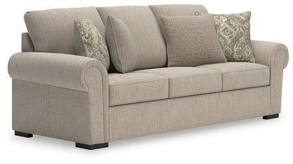 Pines Furniture Outlet - Ashley Furniture - Sararose Living Room - Sofa / Heather - 5710238