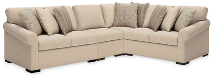 Pines Furniture Outlet - Ashley Furniture - LadyMae 4-Piece Sectional - 4-Piece Sectional - 59404S9