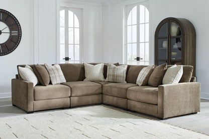 Pines Furniture Outlet - Ashley Furniture - Camellia-Court Sectional - 5-Piece Sectional - 68207S17