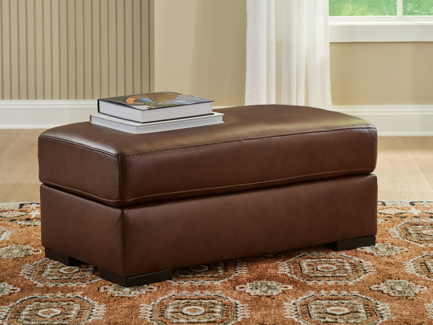 Pines Furniture Outlet - Ashley Furniture - Brogliano Living Room - Ottoman / Canyon - PC7290714
