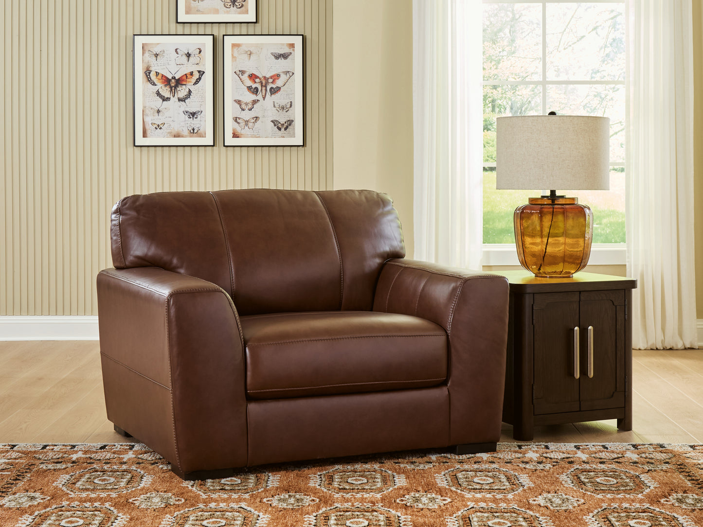 Pines Furniture Outlet - Ashley Furniture - Brogliano Living Room - Chair and a Half - PC7290723