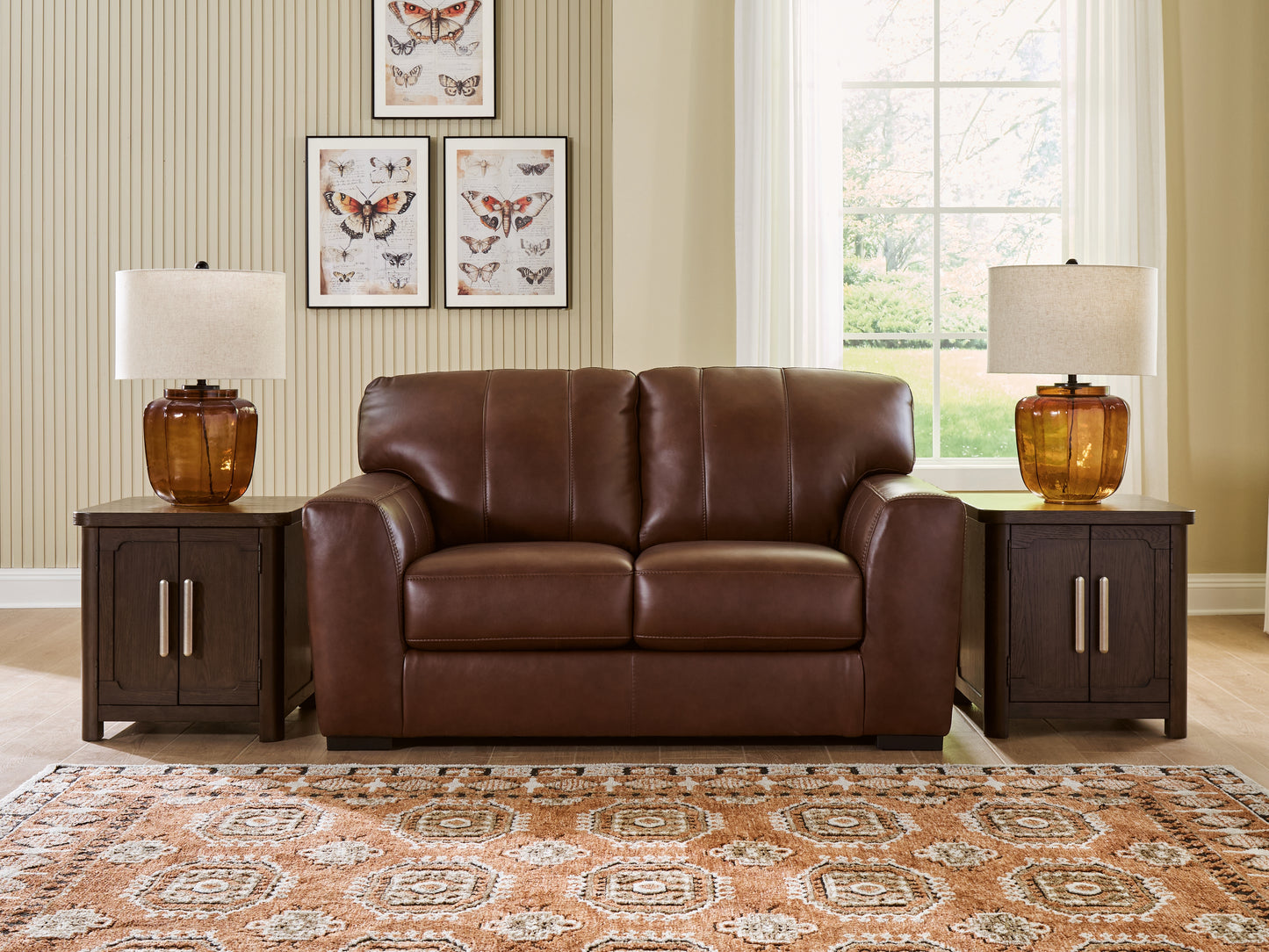 Pines Furniture Outlet - Ashley Furniture - Brogliano Living Room - Loveseat / Canyon - PC7290735