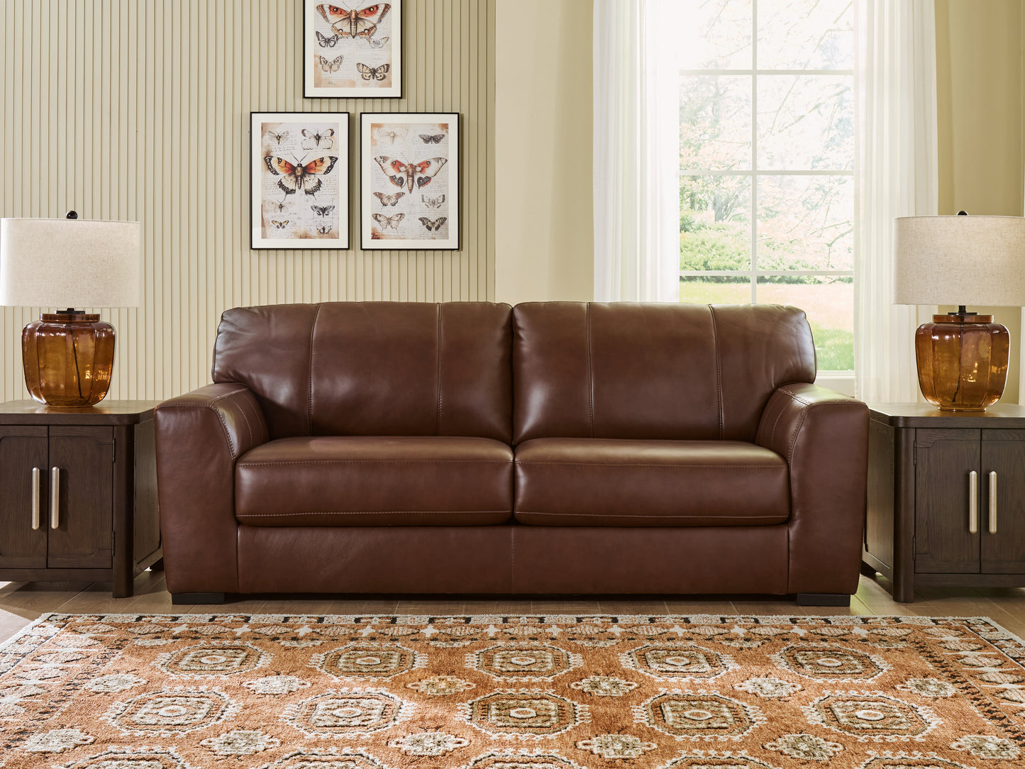 Pines Furniture Outlet - Ashley Furniture - Brogliano Living Room - Sofa / Canyon - PC7290738