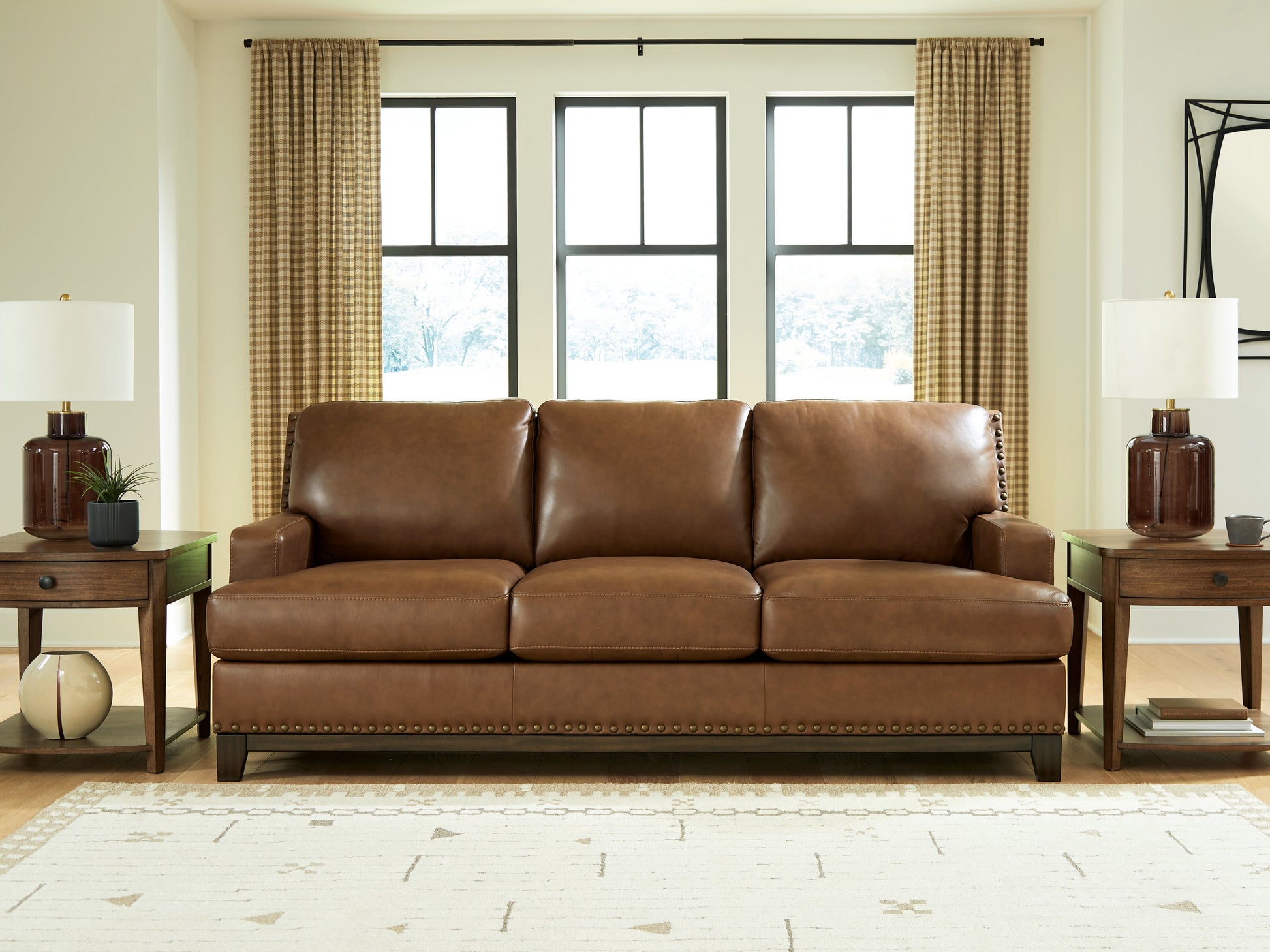 Pines Furniture Outlet - Ashley Furniture - Saonara Living Room - Sofa - PC7310938
