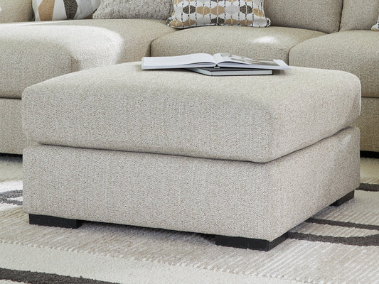 Pines Furniture Outlet - Ashley Furniture - Laurelgrove Living Room - Oversized Accent Ottoman / Pebble - 7510508