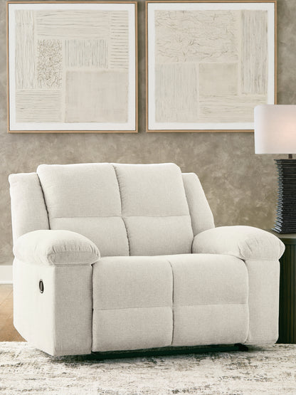 Pines Furniture Outlet - Ashley Furniture - Orlen Living Room - Zero Wall Wide Seat Recliner / Winter - 8160252