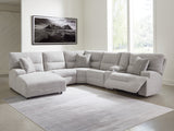 3-Piece Power Reclining Sectional Sofa with Chaise