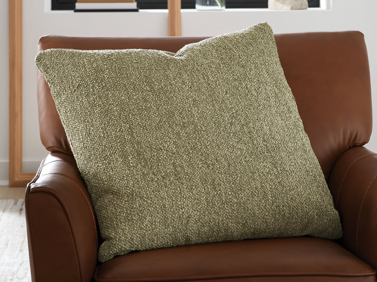 Pines Furniture Outlet - Ashley Furniture - Macsen Pillows - Pillow (4/CS) / Olive Green - A1001136
