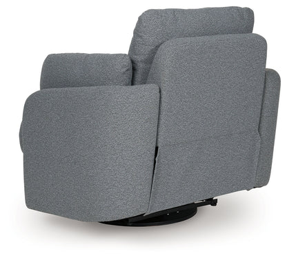 Alainmont Next-Gen Nuvella Swivel Power Recliner