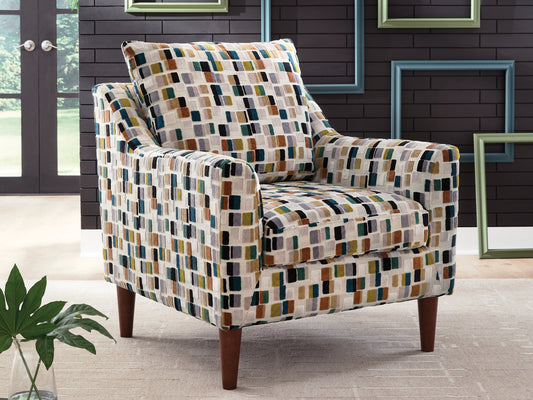 Pines Furniture Outlet - Ashley Furniture - Fenna Accent Chair - Accent Chair / Multi - A3000749