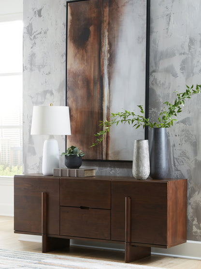 Pines Furniture Outlet - Ashley Furniture - Kydler Accent Cabinet - Accent Cabinet / Medium Brown - A4000678