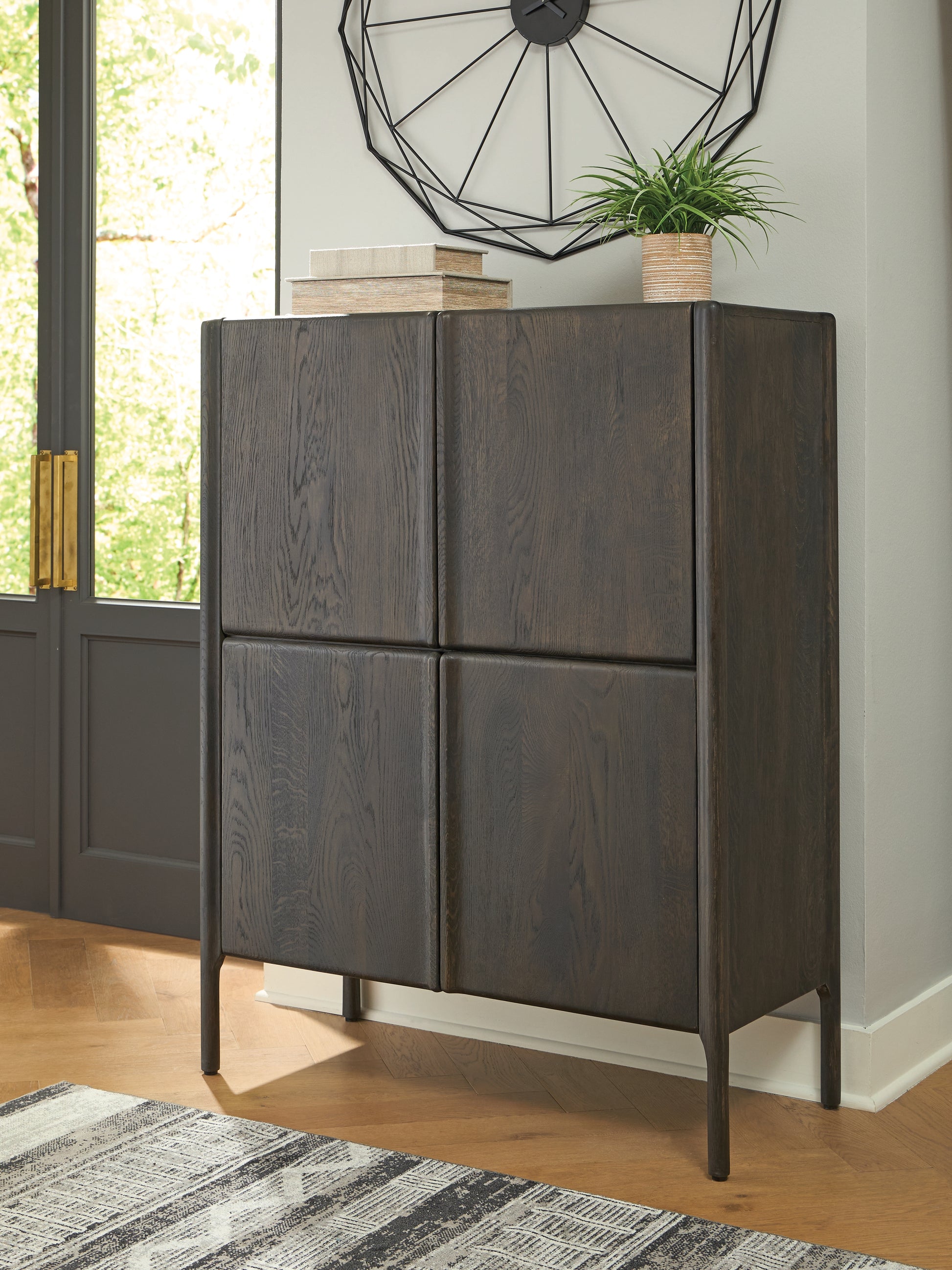 Pines Furniture Outlet - Ashley Furniture - Orsonal Accent Cabinet - Accent Cabinet / Espresso Brown - A4000686