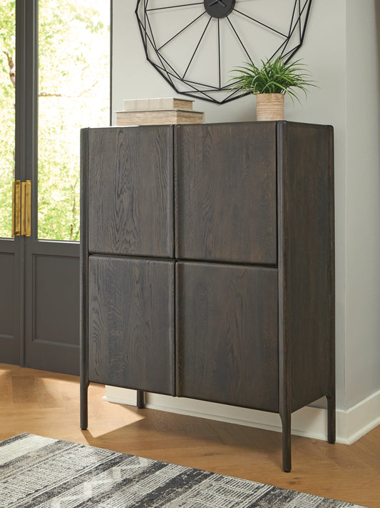 Pines Furniture Outlet - Ashley Furniture - Orsonal Accent Cabinet - Accent Cabinet / Espresso Brown - A4000686