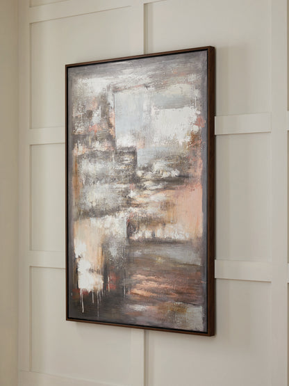 Pines Furniture Outlet - Ashley Furniture - Floymour Wall Decor - Wall Art / Multi - A8000499