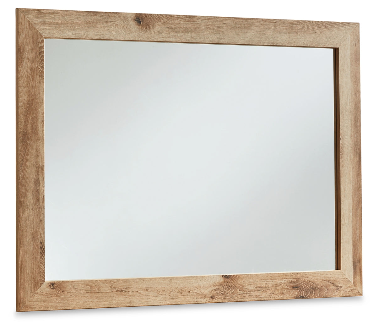 Pines Furniture Outlet - Ashley Furniture - Hyanna Bedroom - Bedroom Mirror / Tan Brown - B1050-36