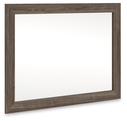 Pines Furniture Outlet - Ashley Furniture - Kendanport Bedroom - Bedroom Mirror / Brown - PCB1108-36