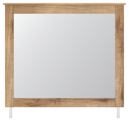 Pines Furniture Outlet - Ashley Furniture - Makidern Bedroom - Bedroom Mirror / Tan - PCB1170-36