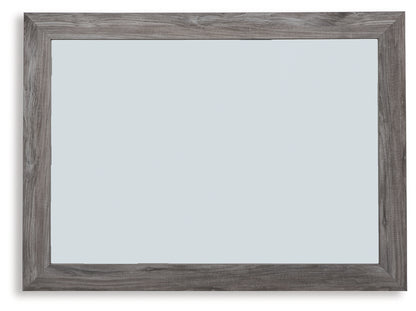 Pines Furniture Outlet - Ashley Furniture - Bronyan Bedroom - Bedroom Mirror / Dark Gray - B1290-36