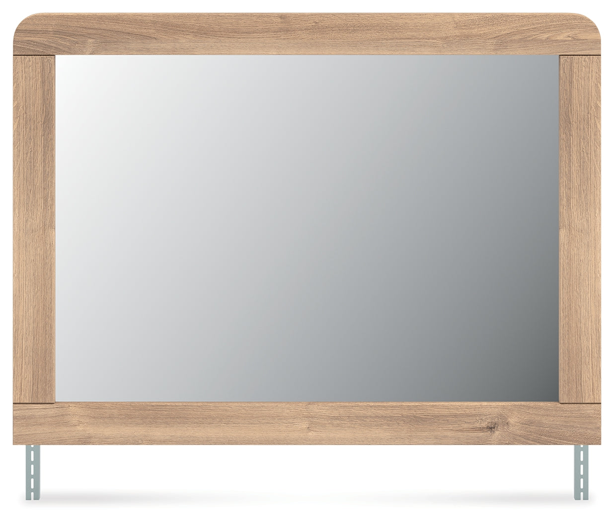 Pines Furniture Outlet - Ashley Furniture - Kinlanni Bedroom - Bedroom Mirror / Tan - PCB1360-36