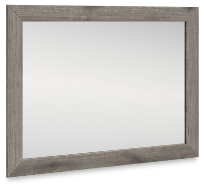 Pines Furniture Outlet - Ashley Furniture - Graystorm Bedroom - Bedroom Mirror / Brown Gray - PCB2405-36