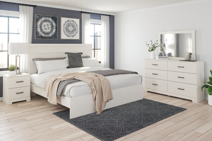 Pines Furniture Outlet - Ashley Furniture - Stelsie Bedroom - Two Drawer Night Stand / White - B2588-92