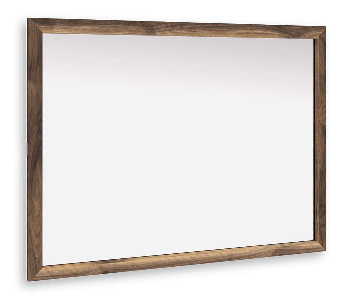Pines Furniture Outlet - Ashley Furniture - Chirason Bedroom - Bedroom Mirror / Brown - PCB3367-36