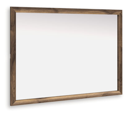Pines Furniture Outlet - Ashley Furniture - Chirason Bedroom - Bedroom Mirror / Brown - PCB3367-36