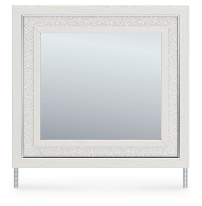 Pines Furniture Outlet - Ashley Furniture - Zuraleus Bedroom - Bedroom Mirror / White - PCB3381-36