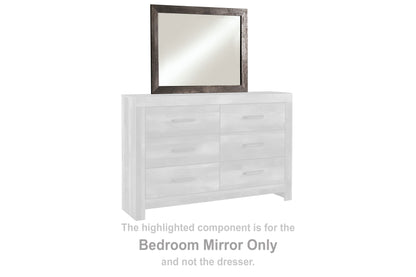 Pines Furniture Outlet - Ashley Furniture - Wynnlow Bedroom - Bedroom Mirror / Gray - B440-36